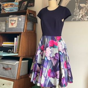 Ted Baker beautiful garden dress size 1